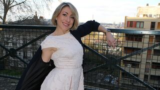 Hot French mom getting fucked up the ass