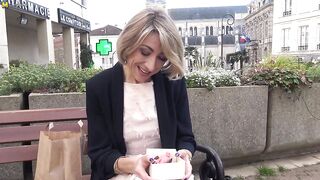 Hot French mom getting fucked up the ass
