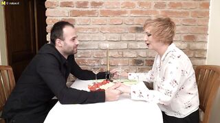 Take your toy boy to dinner and get some special dessert