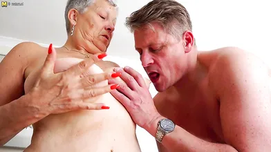 British older lady Savana fucking and sucking