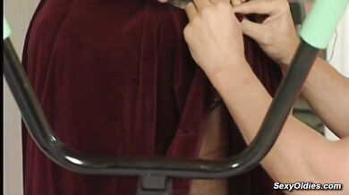 Redhead mature Marta M fucked by gym trainer Steve Vincent