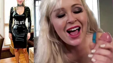 Slut Wife Filmed Sucking off Cock DeepThroats Big Fat Cock For Porn Film