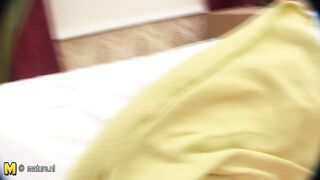 This teen gets a lot of mature lesbian love