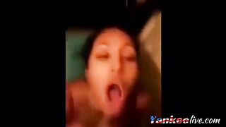 Indian baby swalling cum