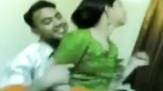 Homemade clip with Indian GF's boobs