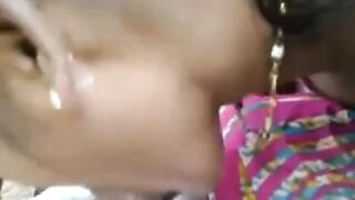 Indian mature outdoor BlowJob