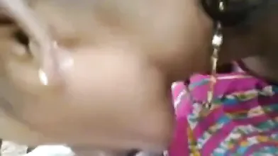 Indian mature outdoor BlowJob