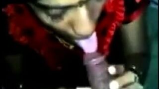 Indian Auntie Hot Blowjob