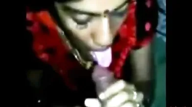 Indian Auntie Hot Blowjob