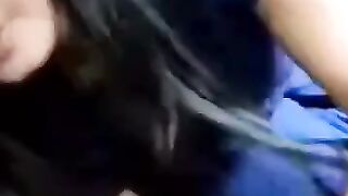 INDIAN BHABHI GIVE HANDJOB TO HER DEVAR IN CAR