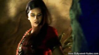 Seduction In Shadow From Indian Goddess With Sexy Body
