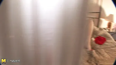 Classy mature slut getting herself wet