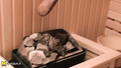 Watch these women unload and relax naked