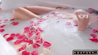 STAY HOME AND FUCK Hard Sex in the Bathroom Facial