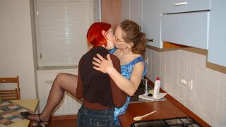 The lesbian teacher becomes the student
