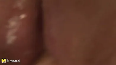 Kinky mature slut getting spanked and fisted
