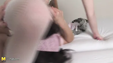 Mama loves to eat some fresh teeny pussy