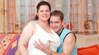 Huge breasted housewife fucking like crazy
