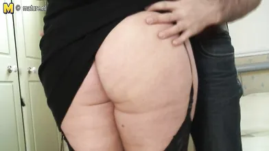 Naughty British big breasted housewife fucking hard and long