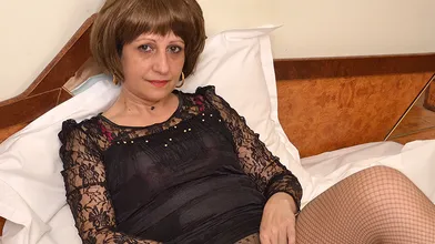 Horny housewife playing with her wet pussy