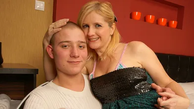 Horny housewife gets fucked by her toyboy