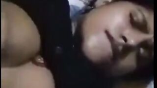 Aunty in video call