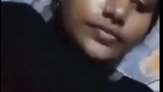 Aunty in video call