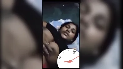 Aunty in video call