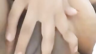Aunty bathing 5