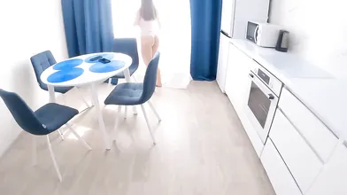 My big ass is covered in cum oh how pleasant it is