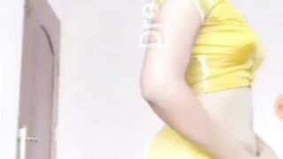 Lovers showing hot body in video call