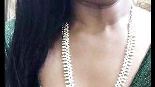 Tamil-smitha 12 Strip Chat Smoking With Face And Lip Kiss With Husband