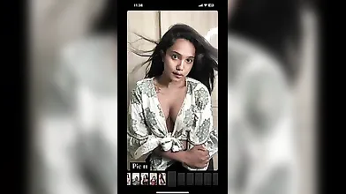 Tamil Insta Fame M@dhumeetha Bingeme Paid Hot 40+ Pics In One Video