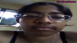 Desi Tamil South Indian Chennai Nerd Student Boobs Pussy