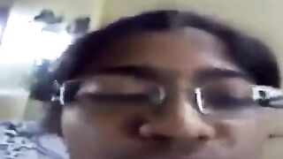 Desi Tamil South Indian Chennai Nerd Student Boobs Pussy
