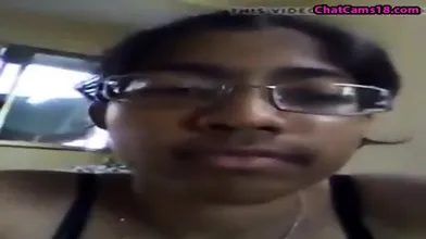 Desi Tamil South Indian Chennai Nerd Student Boobs Pussy