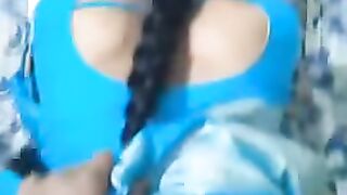 Tamil Saree House Wife