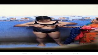 Indian Tamil Hot Aunty Big Boob Hairy Pussy Ass Show