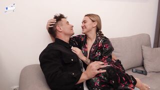 Sultry ash-blonde rails real bill to bed; cum-worthy hard-core porn!