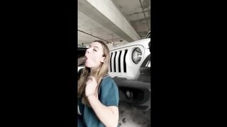 Innocent Blonde Gets BBC In Public
