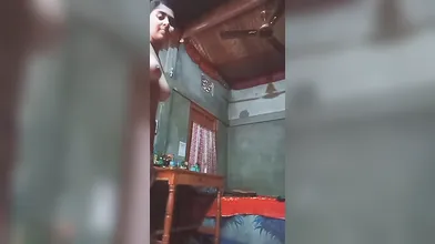 North Indian girl full body show