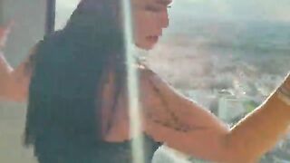 Warning Fantastic blonde big cock blowjob and cumshot