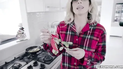Cory Chase pussy licking session with stepson