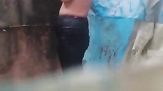 Bhabi bathing part 1