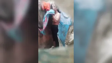 Bhabi bathing part 1