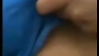 Aunty show her melon video call