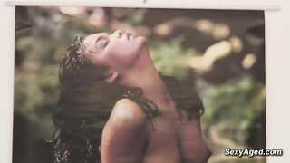 Big tits blonde MILF lesbians Bartina and Marja oral and sex toy sex