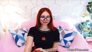 Redhead Teen Babe Needs a Big Cock Inside Her