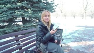 Sucked a stranger's giant jizz shot in the park and went to his place for a stif
