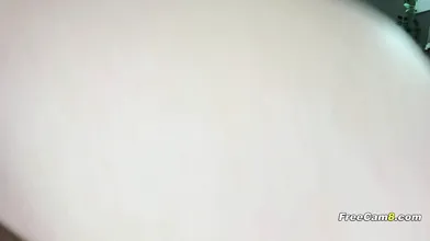 Horny Girlfriend on Her Knees to Worship Big Cock
